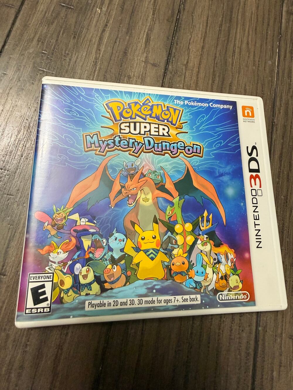 Pokémon Super Mystery Dungeon Nintendo 3DS complete set